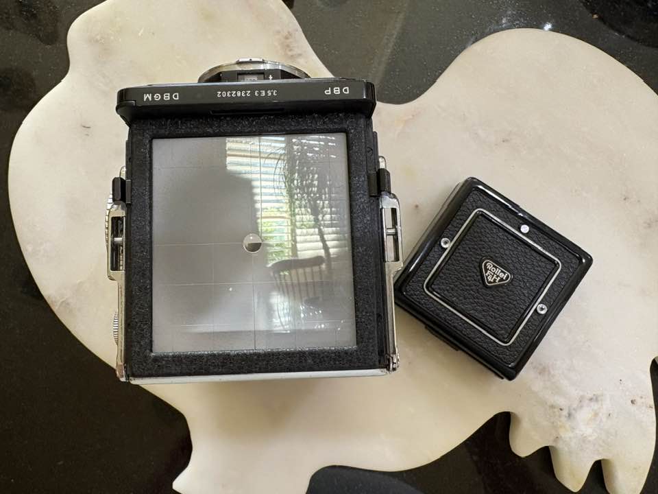 Vintage Rolleiflex 3.5 E/3 TLR Medium Format Film Camera