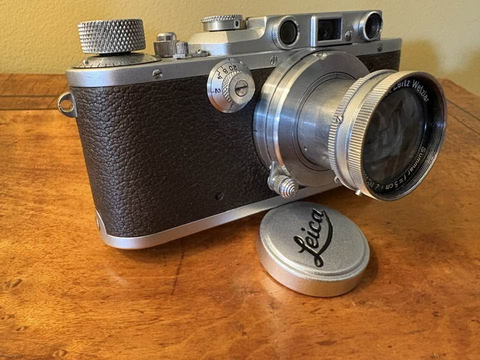 1936 Leica IIIa with 50mm Lens - Very Collectible